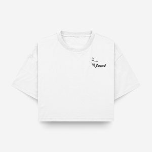 Tshirt Crop bianca